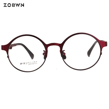Apvalios formos optinių akinių rėmelius iš lentes opticos para mujer Moterų akiniai retro Akiniai montures de lunette Leitura
