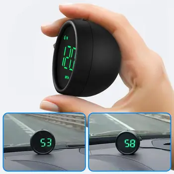 Automobilių Head Up Display GPS HUD Skaitmeniniai Matuokliai, KM/h, MPH greičio viršijimo Signalas Spidometras Smart Dalykėlių Auto Elektronikos Priedai