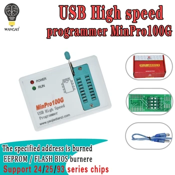 MinPro100E MinPro100G BIOS Programuotojas FLASH SPI 24/25/95 Skaityti ir Rašyti USB Atminties įrašymo įrenginys