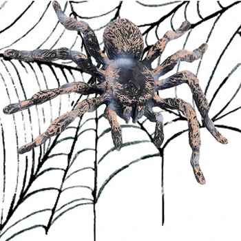Realus Giant Spider Žaislai, Dirbtinės Vorai Helovinas Dekoracijas Išdaiga Rekvizitai Juokinga Halloween Decors Už Kolekcija