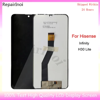 100% Originalus Išbandyti LCD Ekranas Hisense Infinity H30 Lite HLTE223E LCD Ekranas Su Rėmu Jutiklinis Ekranas Digiziter Asamblėja 