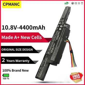 CPMANC 10.8 V 4400mAh Naujas AS16B5J AS16B8J Nešiojamas Baterija Acer Aspire E5-575G-53VG F15 F5-573G 3ICR19/66-2