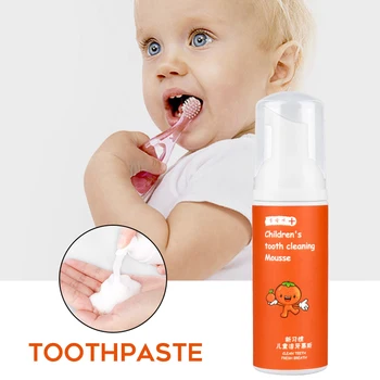 Dantų Valymas Putų dantų Pasta Giliai Valyti Dėmių Šalinimas, Burnos Priežiūros Priemonė Vaikams, Vaikų JS23
