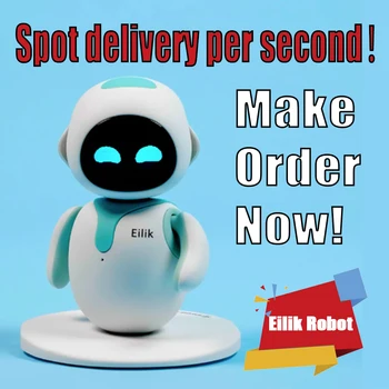 Kalėdų Dovanos Eilik Robotas Žaislas Smart Kompanionas Pet Robotas Darbalaukio Žaislas prekės sandėlyje! Negalima laukti! Tiekiame iš karto!