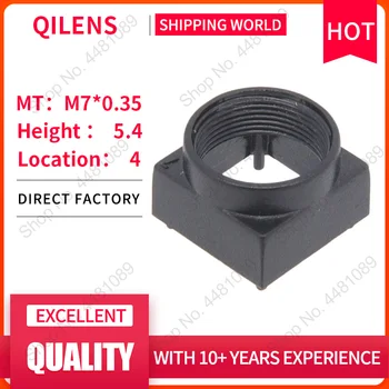 QILENS M7 Lęšių Laikiklio Aukštis 5,4 mm Objektyvo tvirtinimas ir M7 Parama CCTV Kameros PCB IP Valdybos Adapteris Jungtis